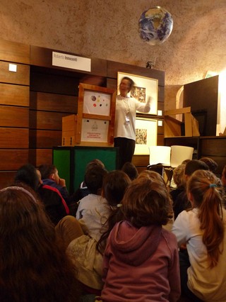 teatro kamishibai al festival della scienza di Genova