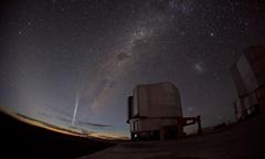 Un inaspettato visitatore immortalato nel cielo